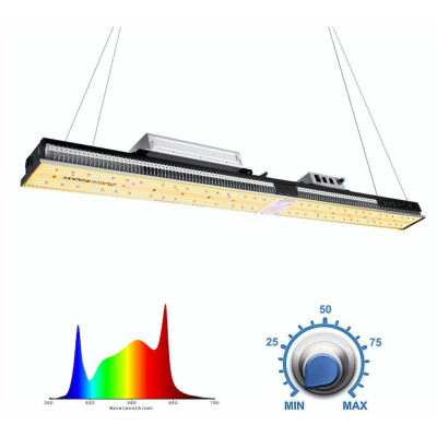 LED лампа для рослин, лампа в гроубокс, Mars SP 3000 300w Full spectrum led plant grow light