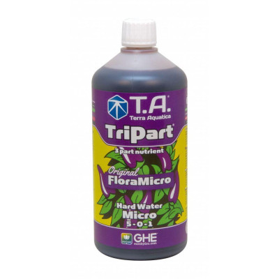 Мінеральне добриво Terra Aquatica Tripart (GHE FloraMicro HW) 1L