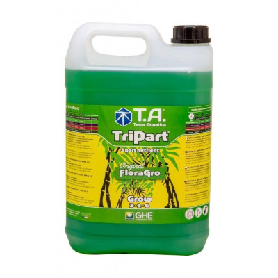 Мінеральне добриво Terra Aquatica Tripart Gro (GHE FloraGro) (5L)