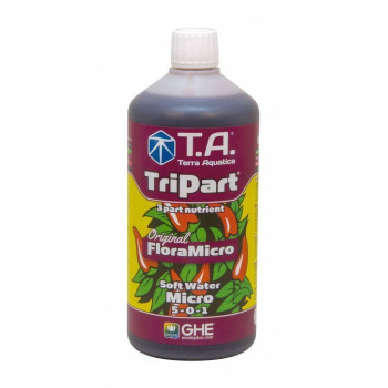 Мінеральне добриво Terra Aquatica Tripart Micro SW (GHE FloraMicro SW) (500ml)