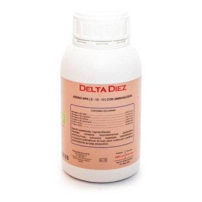 Стимулятор для цвітіння рослин CannaBioGen Delta 10 Diez (500ml)