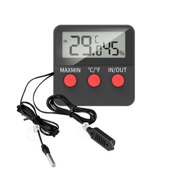 Гігрометр, термометр із виносним датчиком температури та вологості Weather station 2