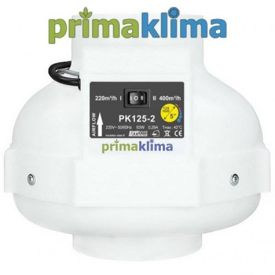 Вентилятор PK 125-2 скорость 400 куб Prima Klima