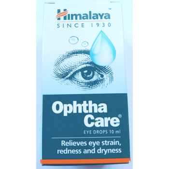 Ophtha care eye drops 10ml. Himalaya, очні краплі Oптакейр Xималая (10 мл)