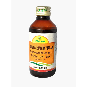 Mahanarayana Thailam (200ml) Nagarjuna, масло для тела и суставов Mаханараяна 200 мл. Hагарджуна
