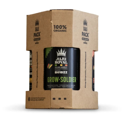Стартовий комплект добрив JUJU ROYAL 3x250ML (GREEN MYSTIC, GROW SOLDIER, FLOWA BLOOM), BIOBIZZ