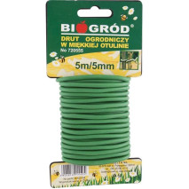 Садовий дріт у м'якому чохлі 5 мм х 5 мм Biogr Cold