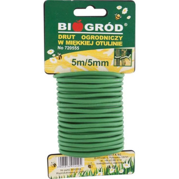 Садовий дріт у м'якому чохлі 5 мм х 5 мм Biogr Cold
